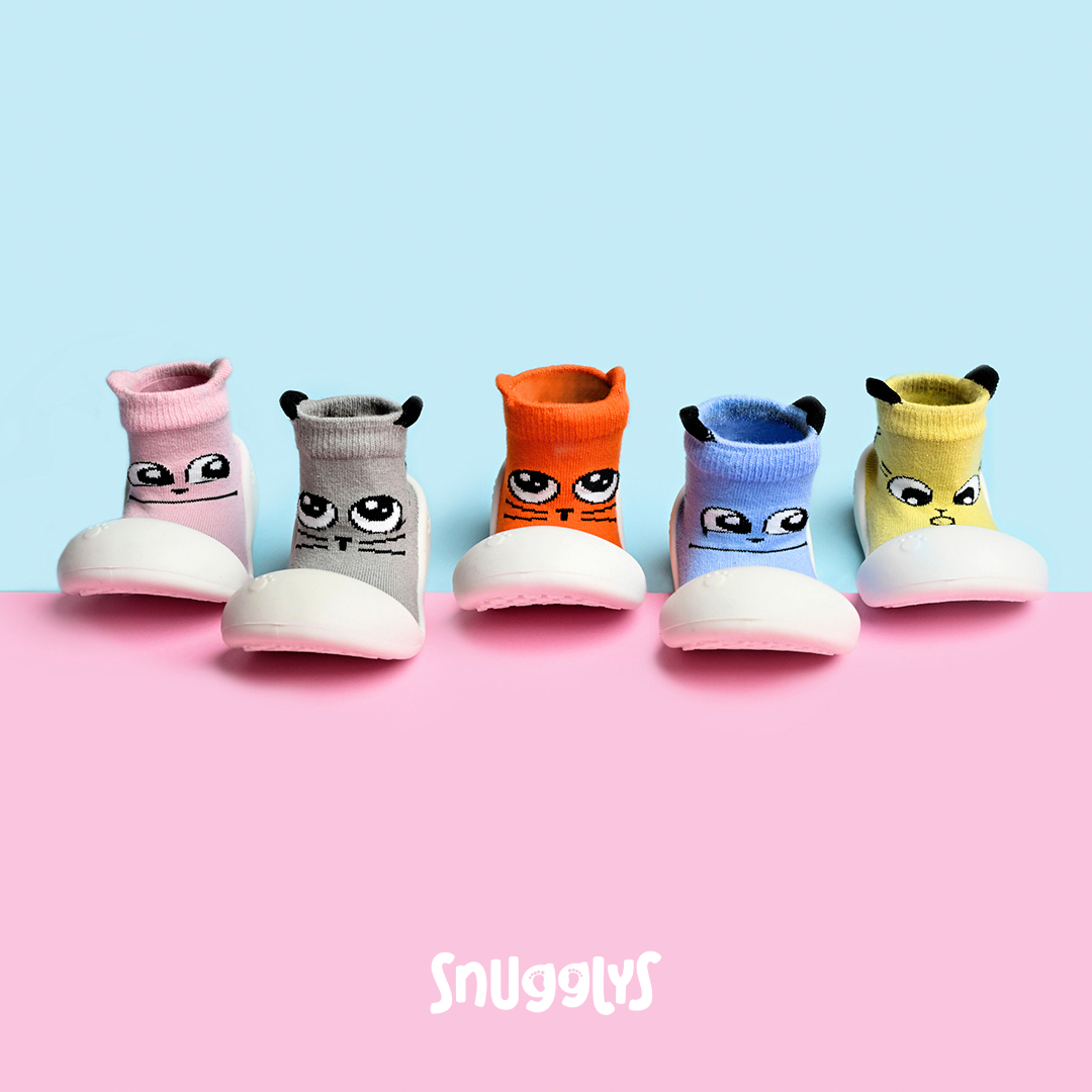 Snugglys™ Smiley • Krabbelschuhe