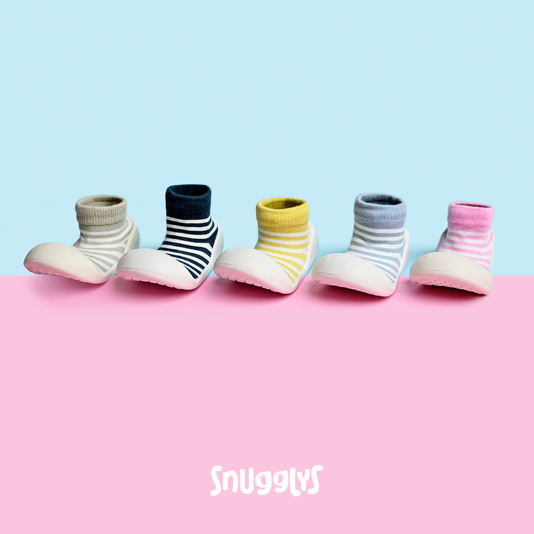 Snugglys™ Stripes • Krabbelschuhe