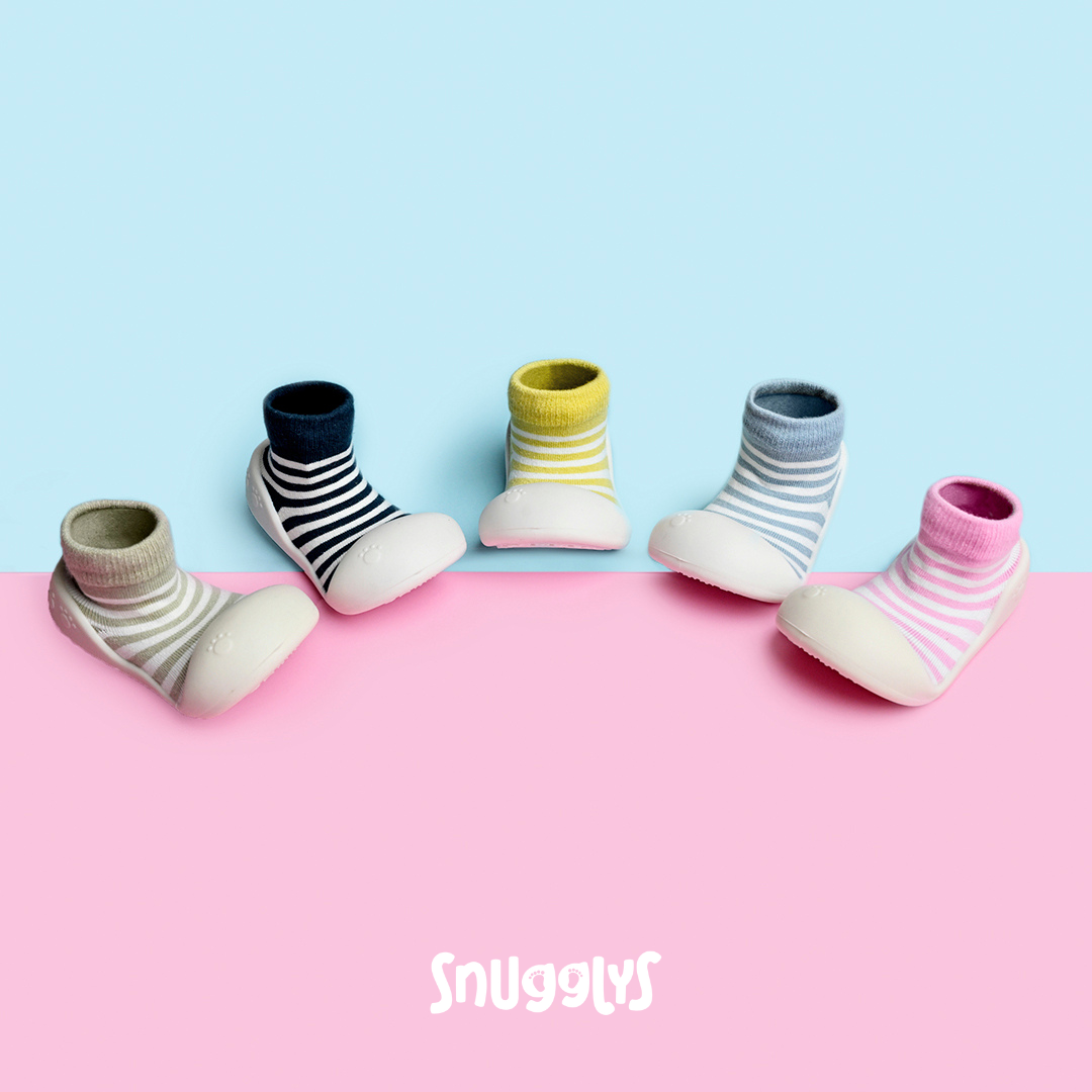 Snugglys™ Stripes • Krabbelschuhe