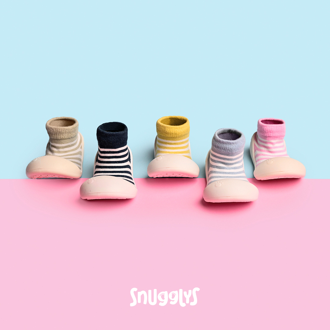 Snugglys™ Stripes • Krabbelschuhe